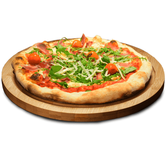 Pizza Spalla di Maiale e Rucola Pizzería Babel Pizza & Bar Lugo