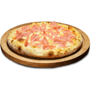 Pizza jamón york Prosciutto Cotto en Lugo Pizzería Babel