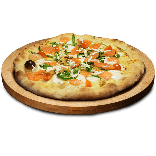 Pizza Salmonata Pizzería Babel Pizza & Bar Lugo